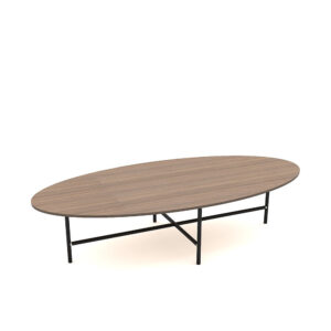 mira oval coffee table
