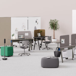 Hover Kelly Moveable Single Desk