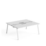 Platform Double Desk F Leg DEFAULT