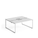 Platform Double Desk J Leg DEFAULT