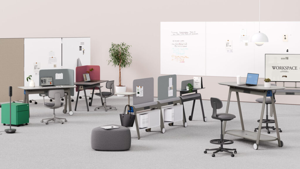 Scene 01 Kelly Moveable Single Desk