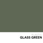 10 NEW PLASTIC GLASS GREEN