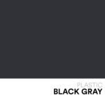 16 NEW PLASTIC BLACK GRAY