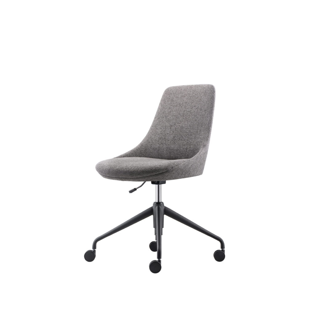 Meda Chair With Castor Side 01