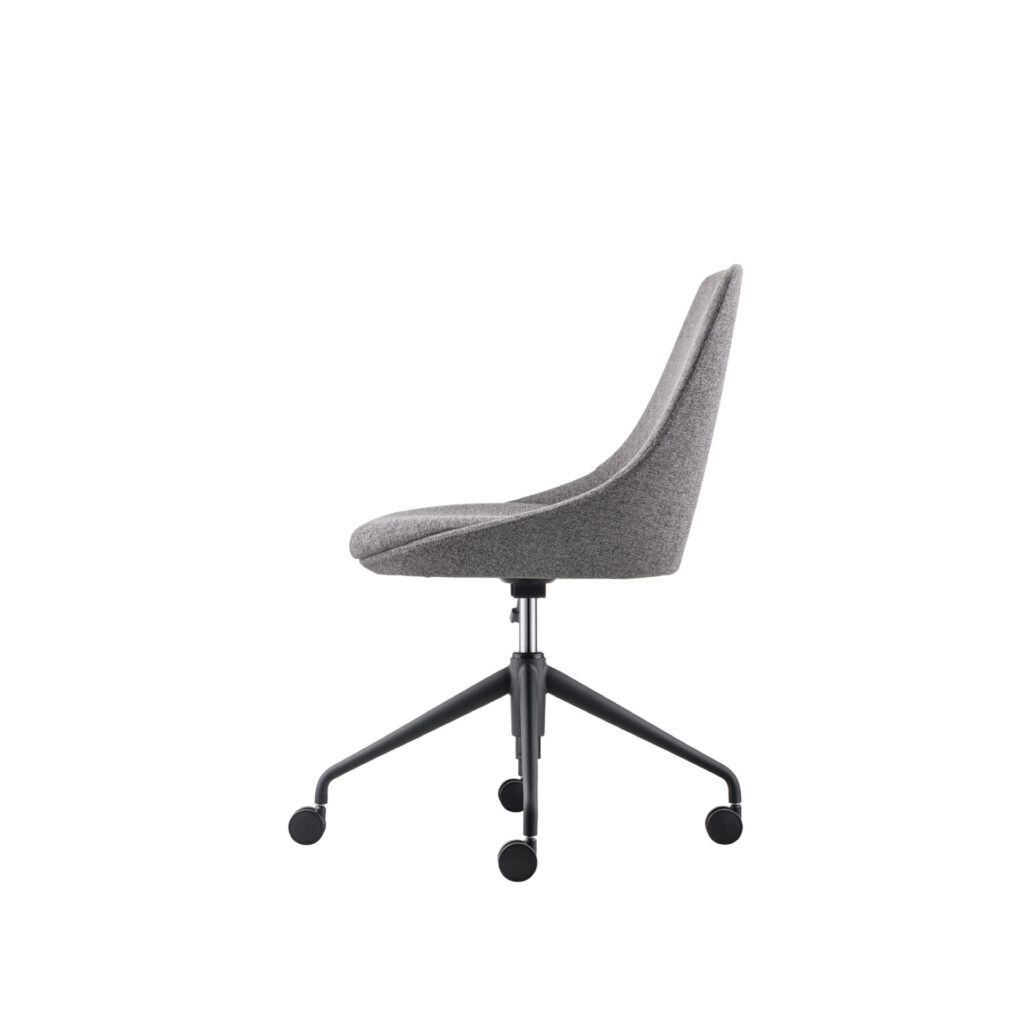 Meda Chair With Castor Side 02