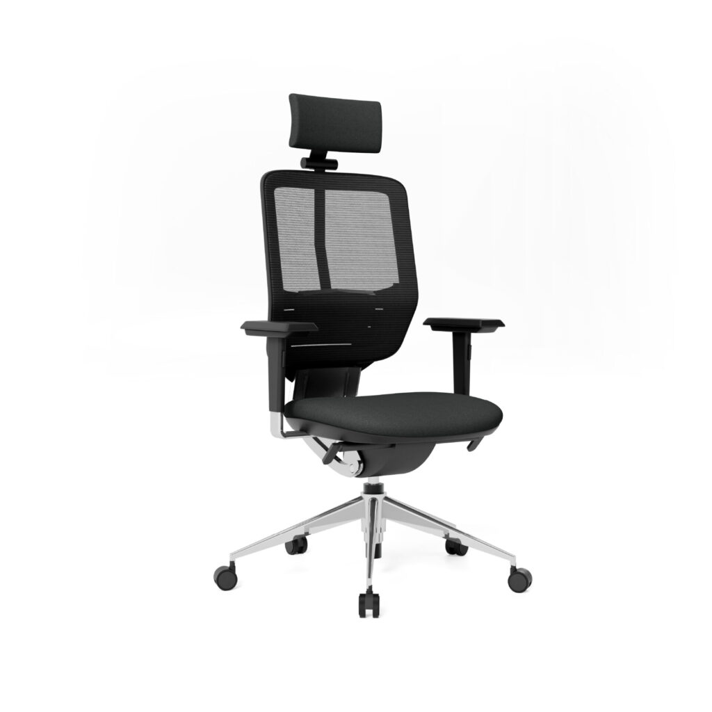 Vegas Black Highback Side 01