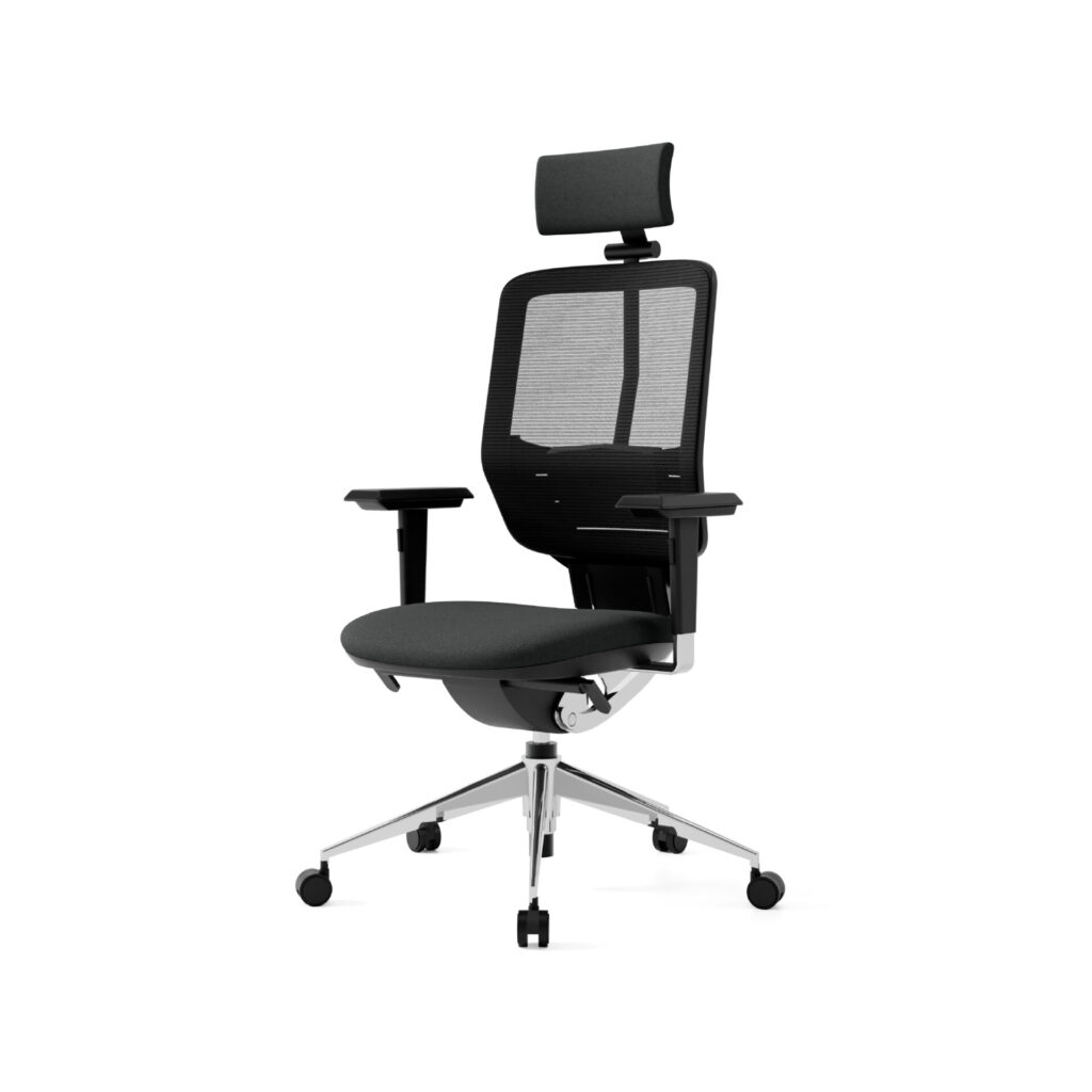 Vegas Black Highback Side 04