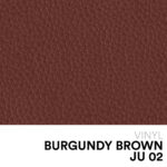 11 NEW VINYL JU02 Burgundy brown