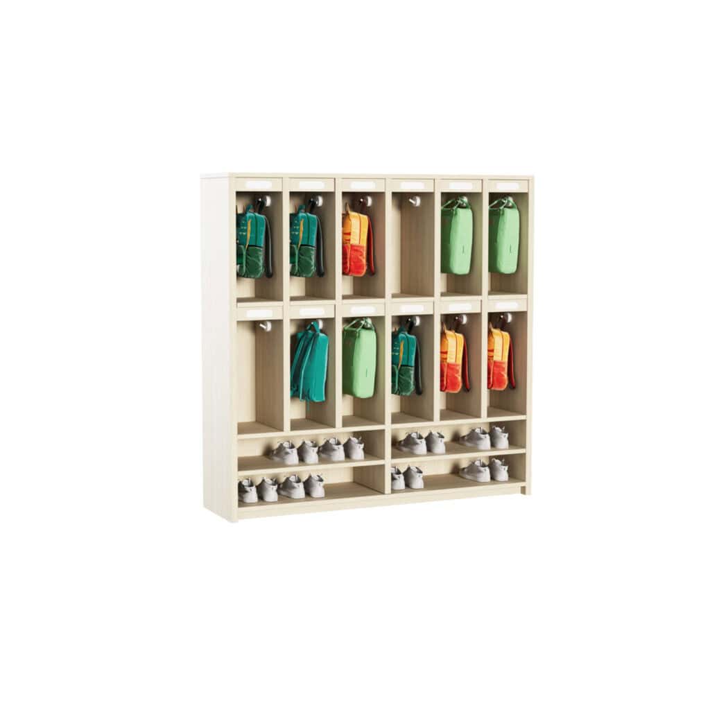 Default STARLIGHT Layer locker with shoe rack