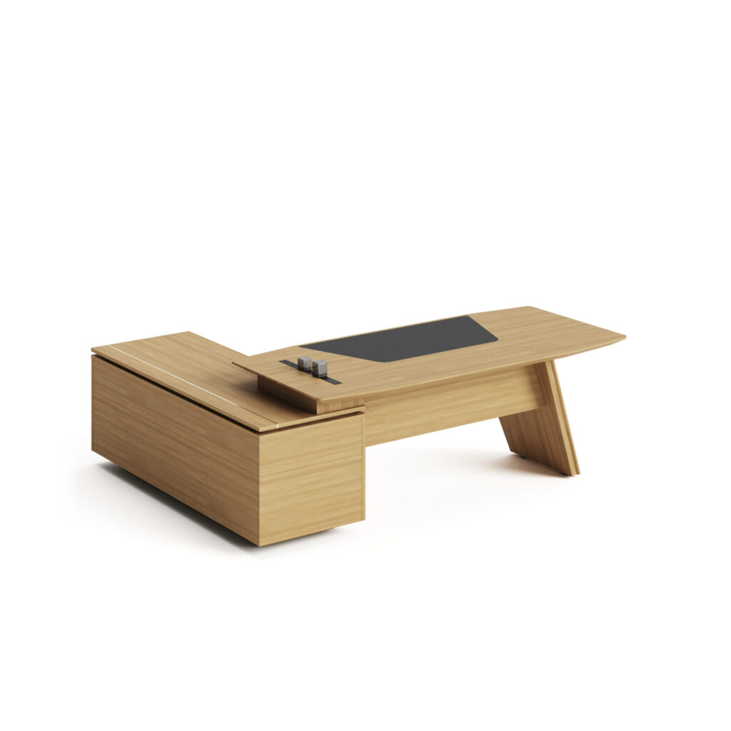 Default Theo Executive Table With Cabinet (4)