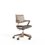 MOLLY OFFICE CHAIR Coffee