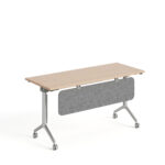 Note Pearl Silver Leg wood Top