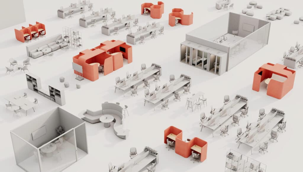 SCENE MODERN WORKSPACE 001