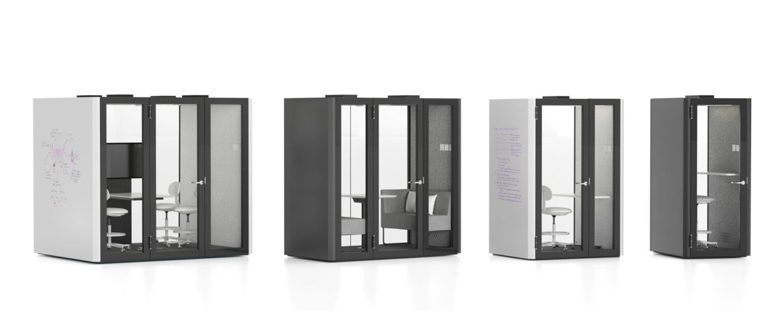 Pods & Booths Box – Private Space for Focused Work and Meetings