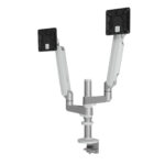 Dual Monitor Arm With Clamp 01