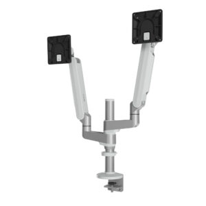 Dual Monitor Arm With Clamp 01