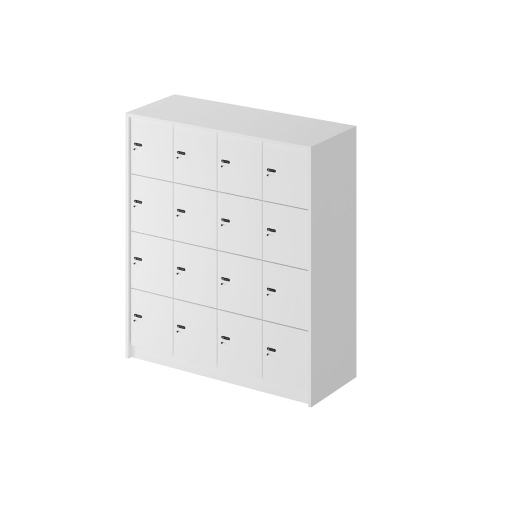 Numberic Locker White