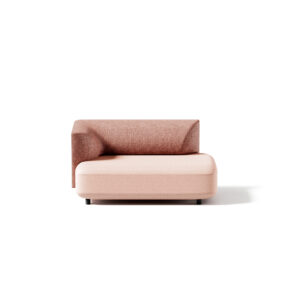 014 2 SEATER SOFA WITH BACKREST AND RIGHT ARMREST
