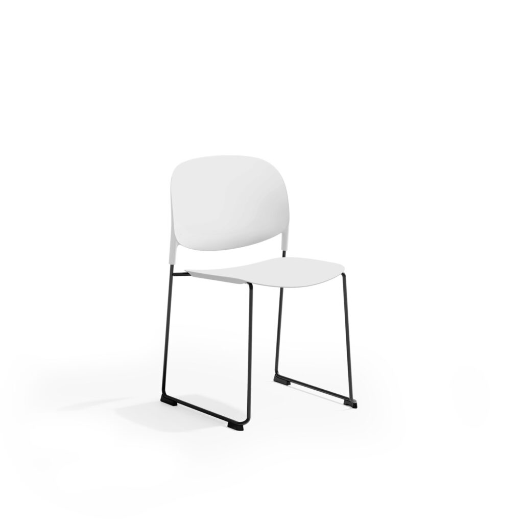 MODA CHAIR WHITE SIDE 01