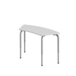 09 Curved Student Desk