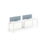 02 Single Bench Desk Screen 075300