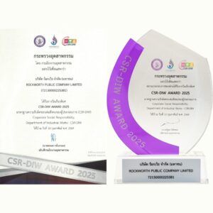 CSR DIW Award 2025 Certificated&Trophy