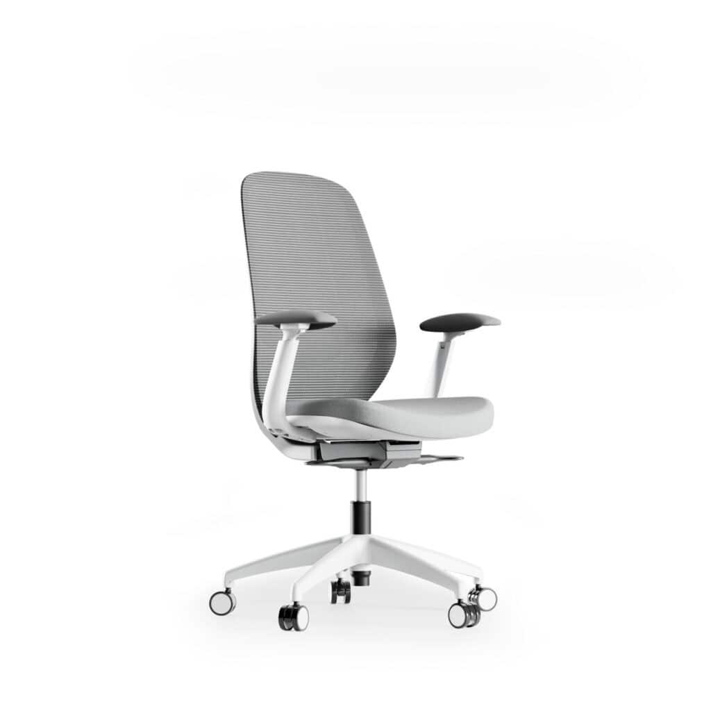 AERIUM MIDBACK WHITE SIDE