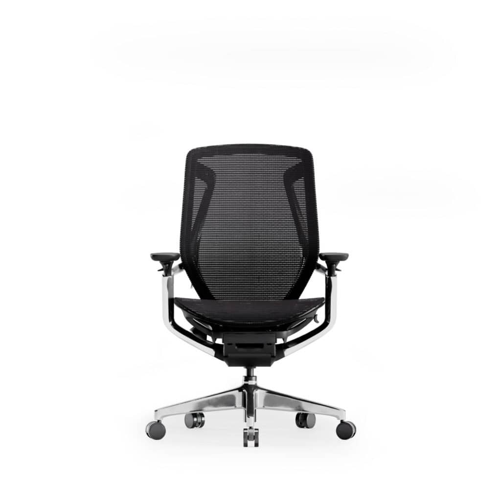 AXION MIDBACK BLACK FRONT