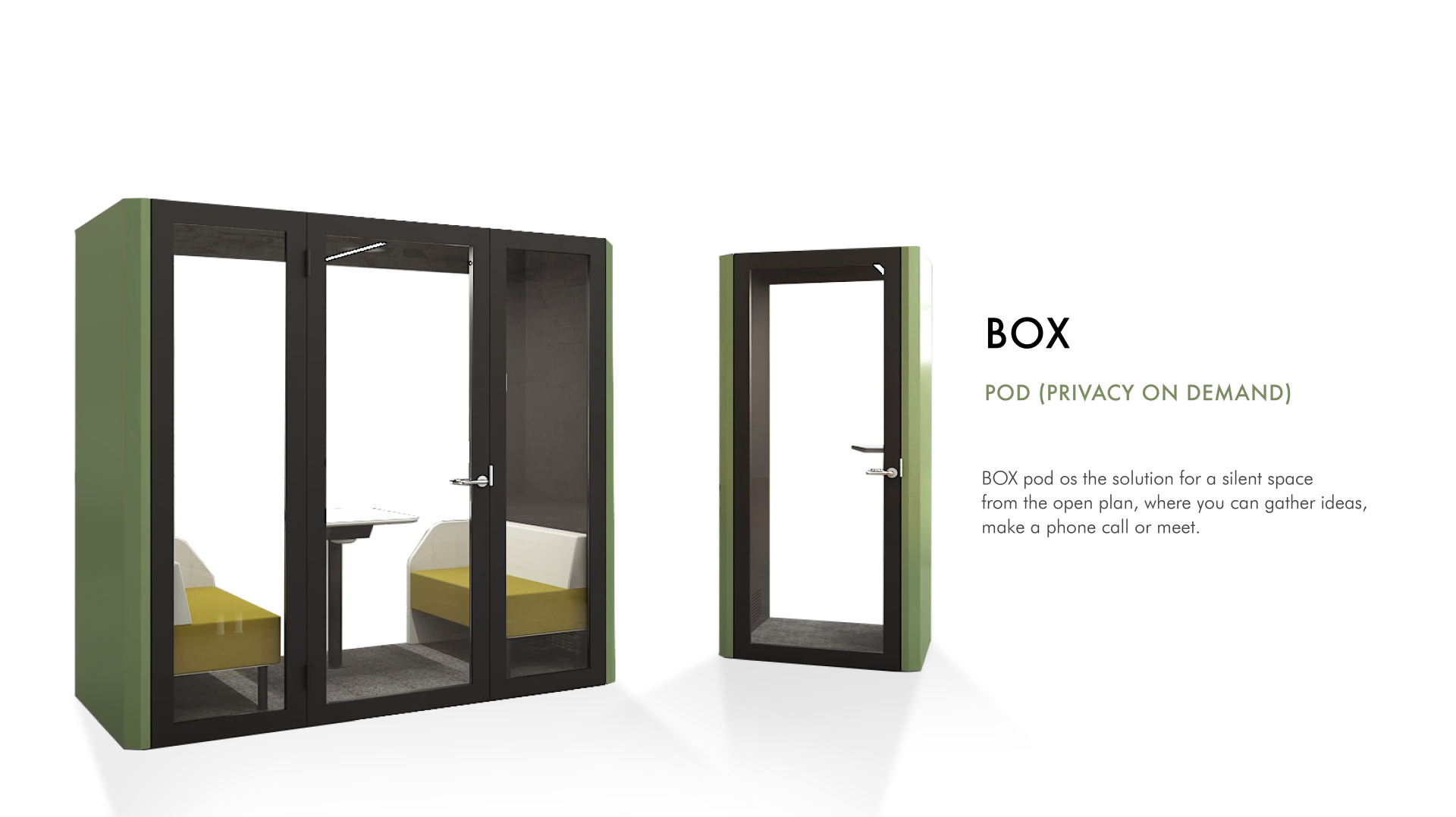 BOX Privacy Pod